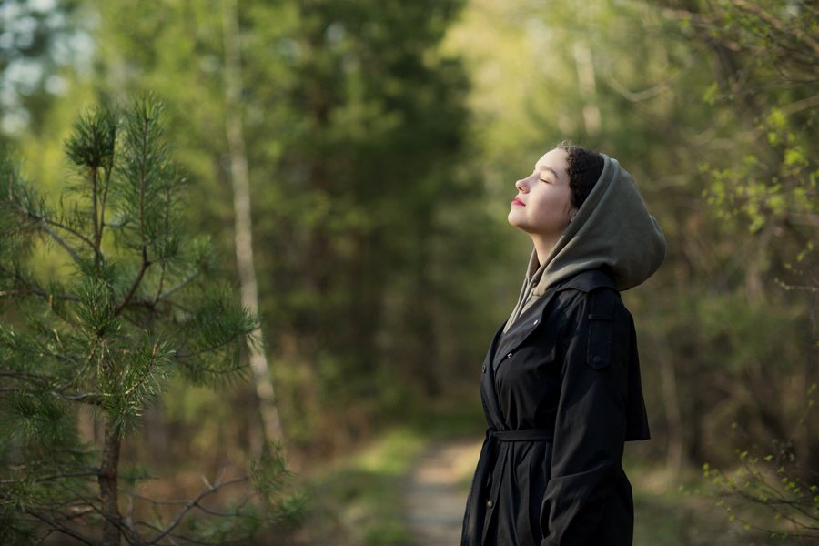 Forest bathing nel bosco di lecci, Maremma Toscana