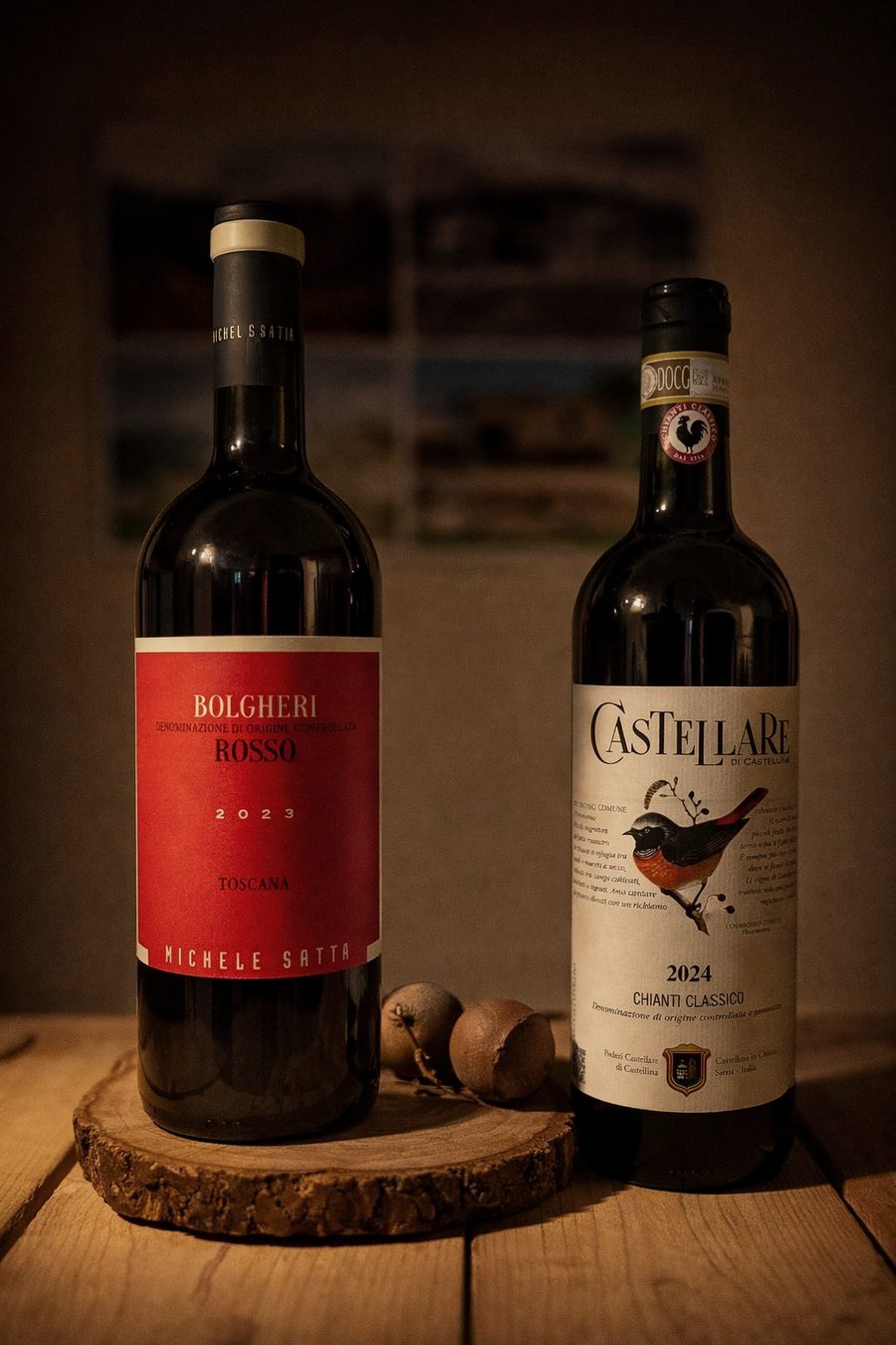 Selezione di vini della Maremma Toscana