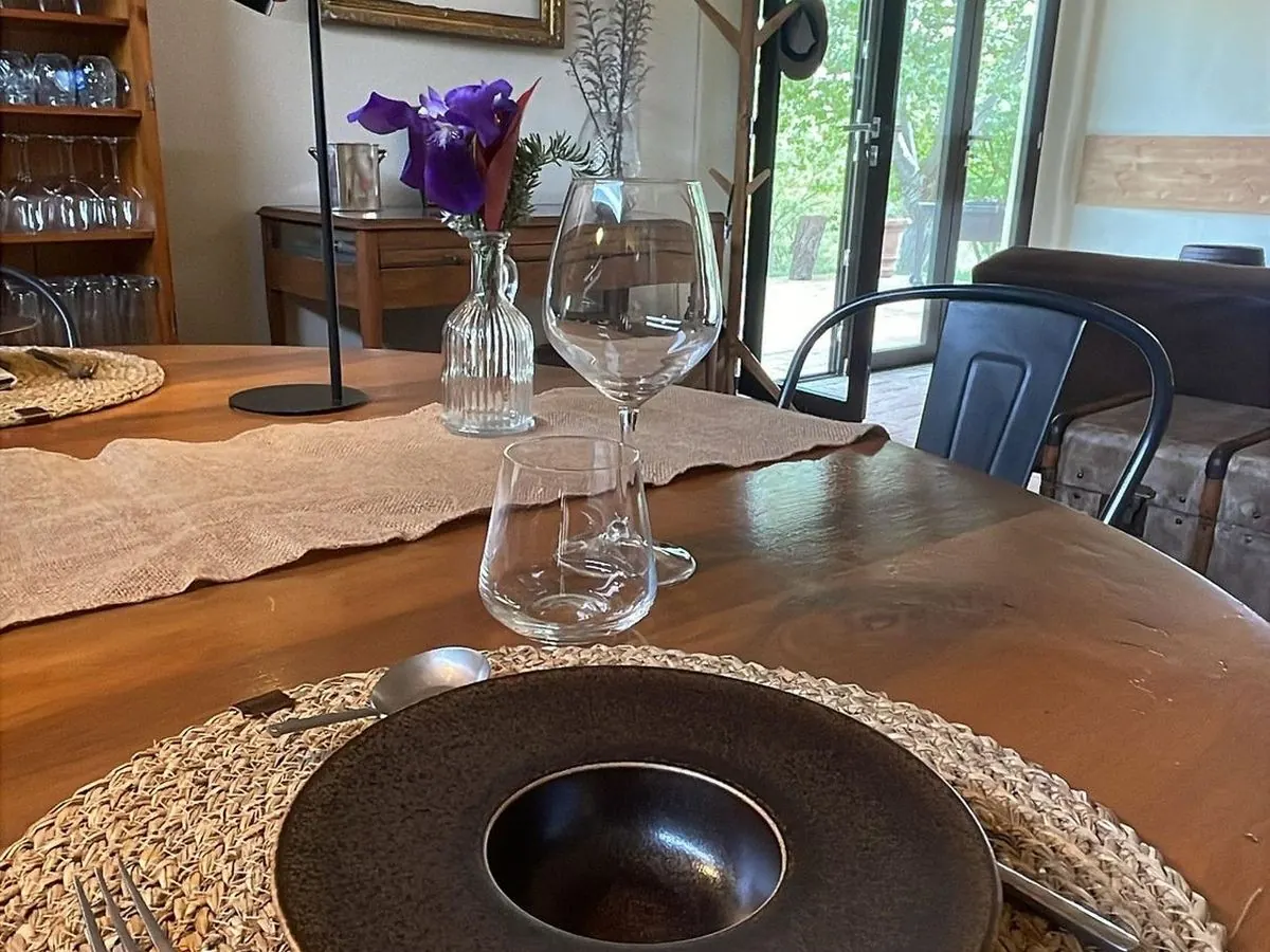 The dining room